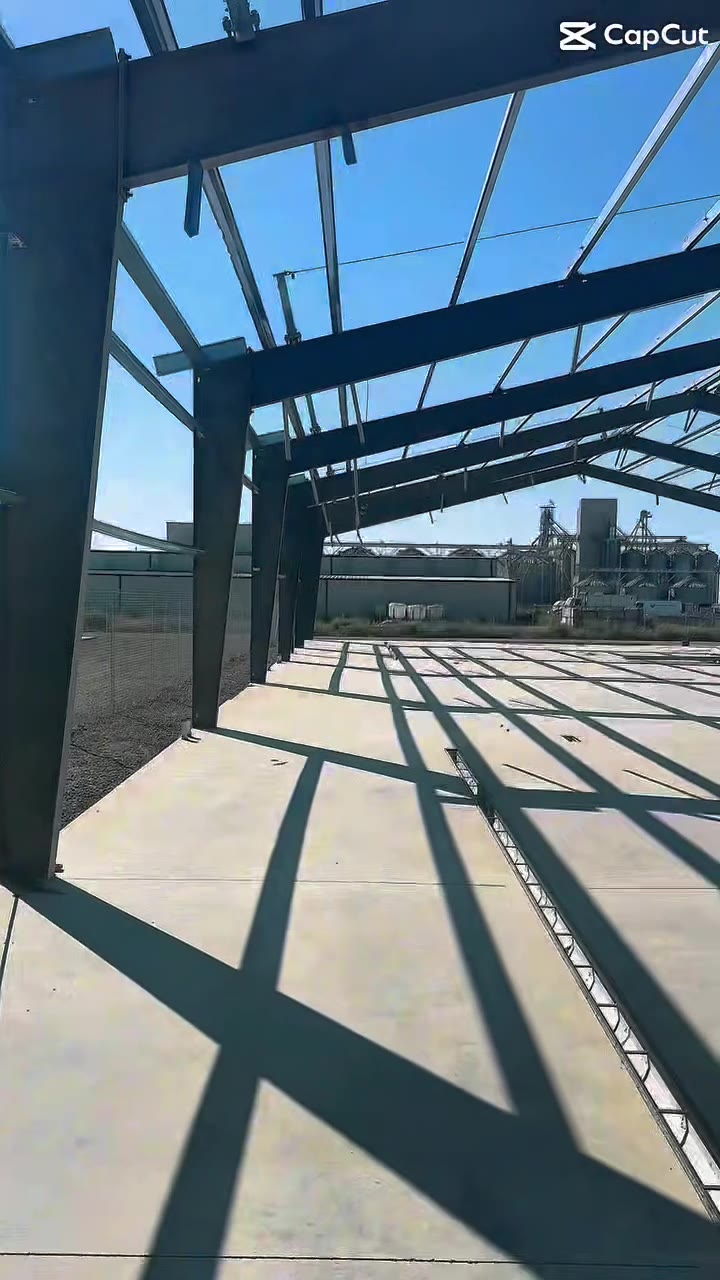 Steel frame construction - Hunny Pot Farms